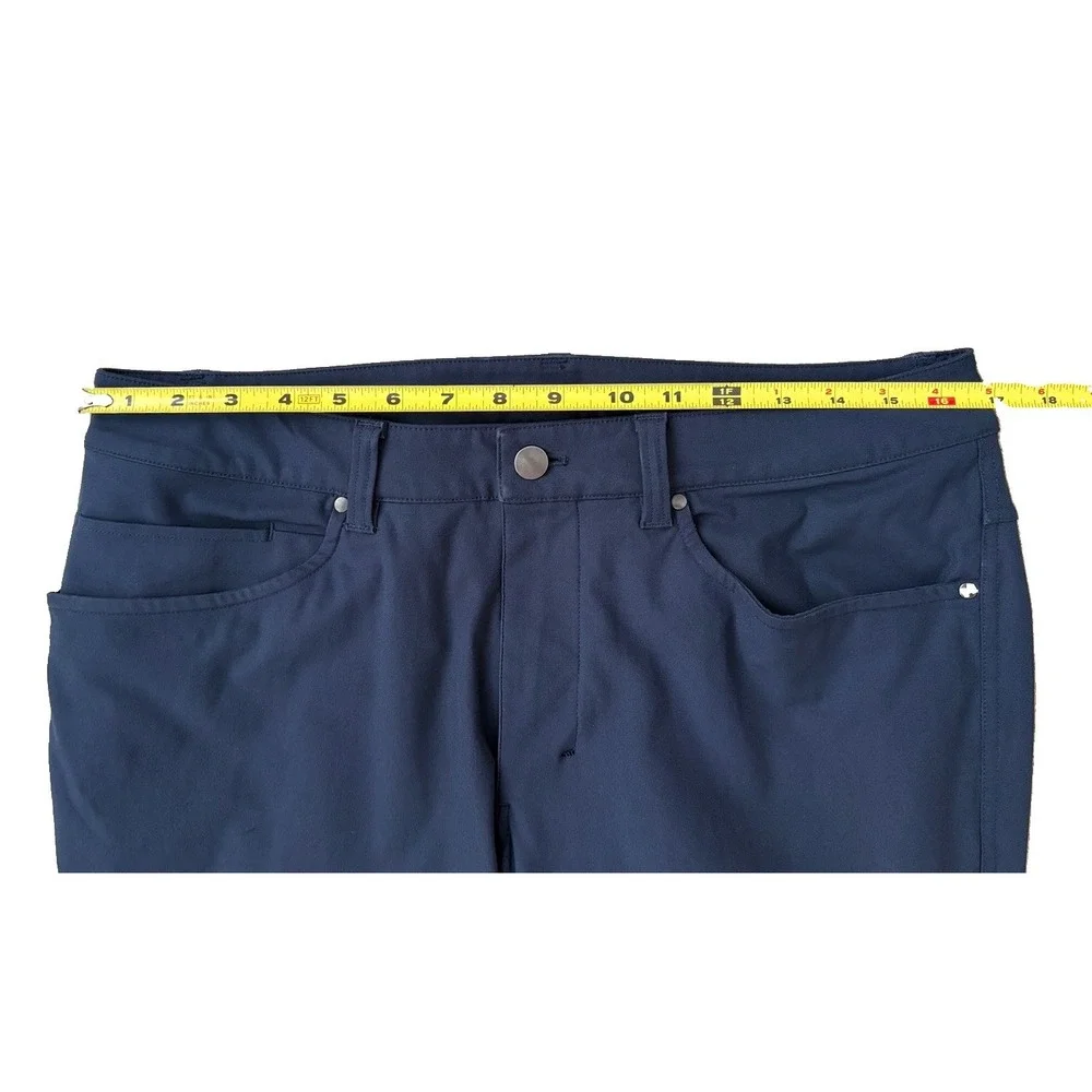 Lululemon ABC Pant Slim 32 x 28 *Warpstreme True Navy M5AD8S